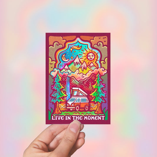 Live in the Moment - Card