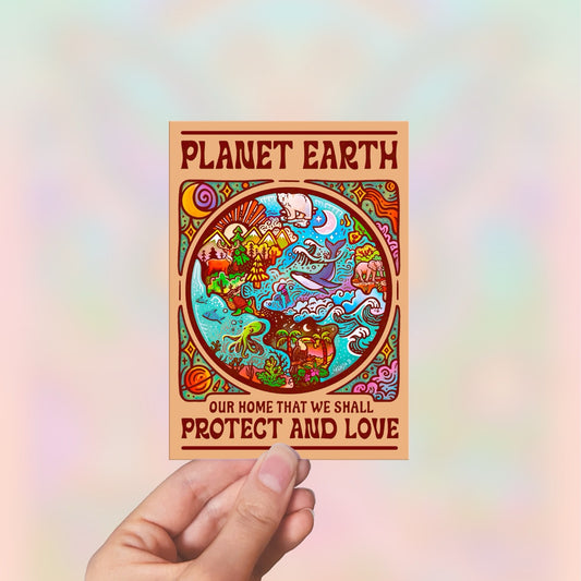 Planet Earth - Card
