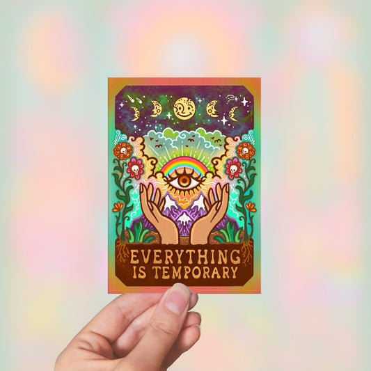 Everything is Temporary - Card