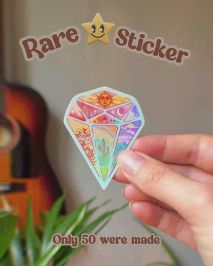 Rare Sticker: Small Diamond