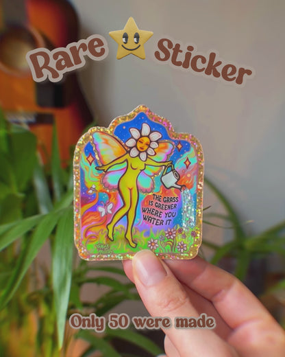 Rare Sticker: The Grass is Greener