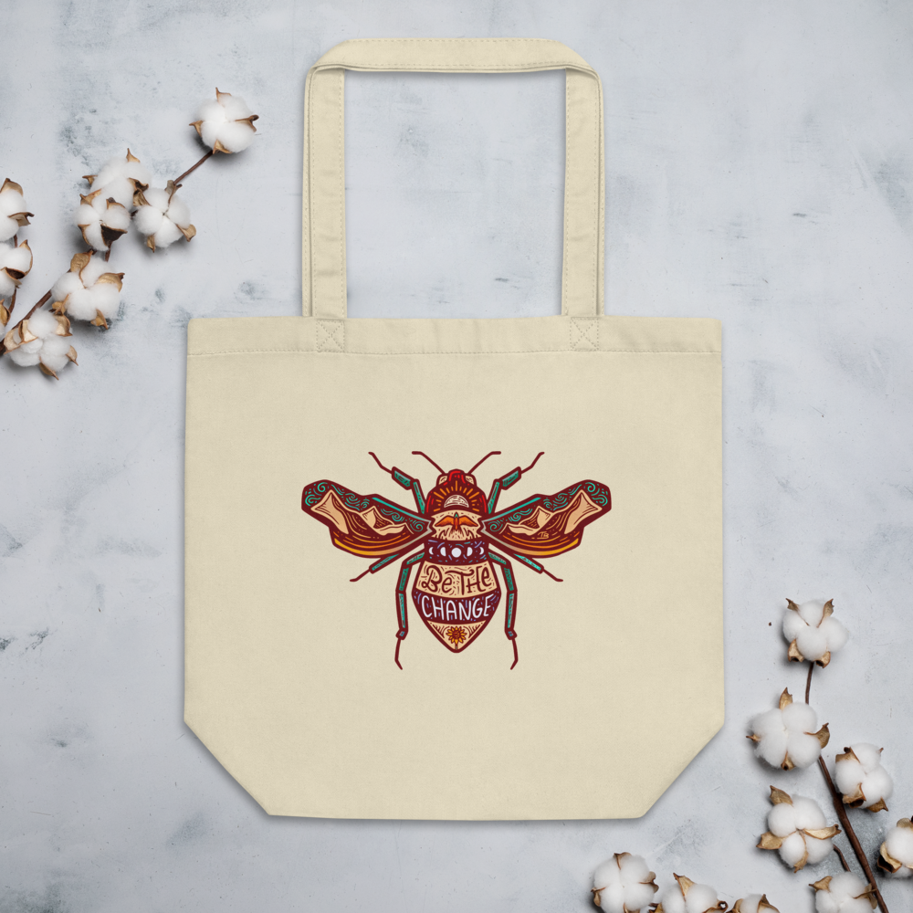 Bee the Change Tote Bag